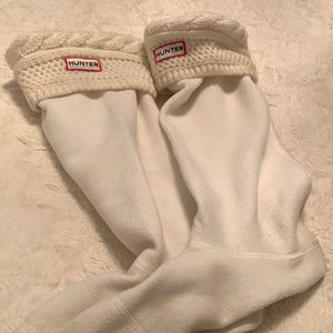 Hunter knitted tall boot liners